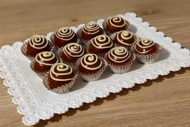 Nepečené guľky z keksov Mila, recept