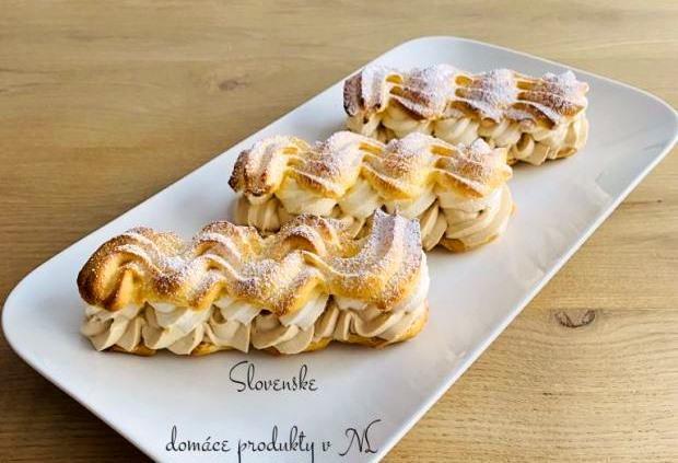 Odpaľované zákusky, recept