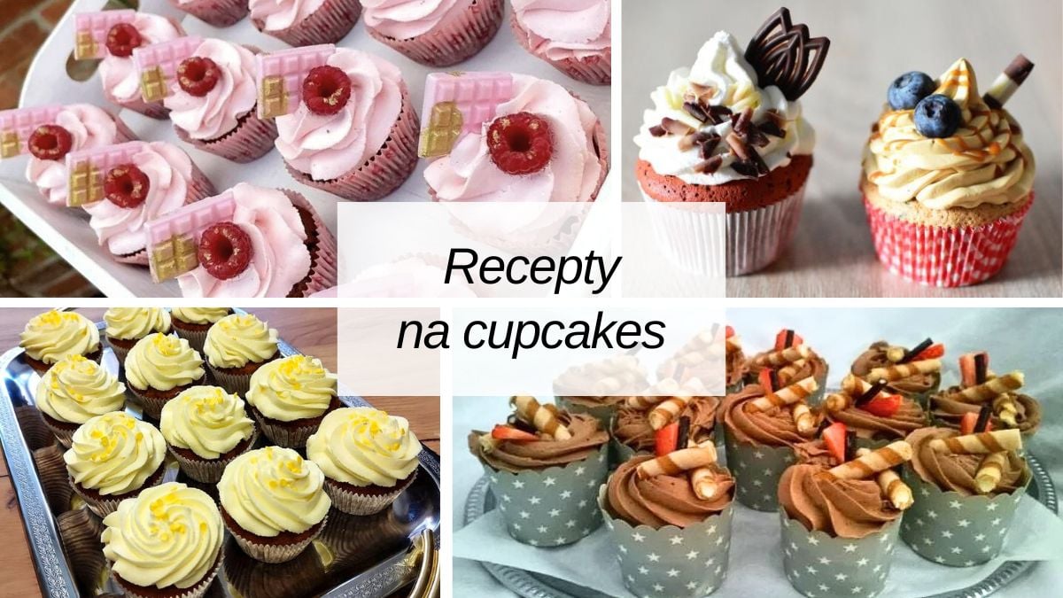 Cupcakes - 15 receptov na lahodné a elegantné cupcakes, Recepty, Tortyodmamy.sk