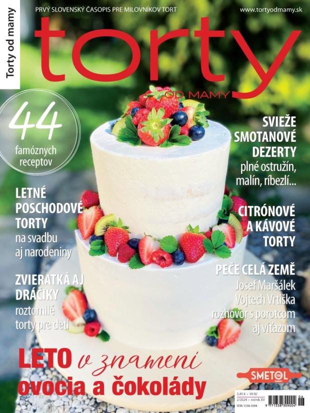 Titulka letného čísla časopisu Torty od mamy