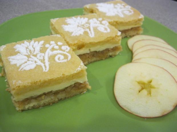 Jablkový tvarožník - recept