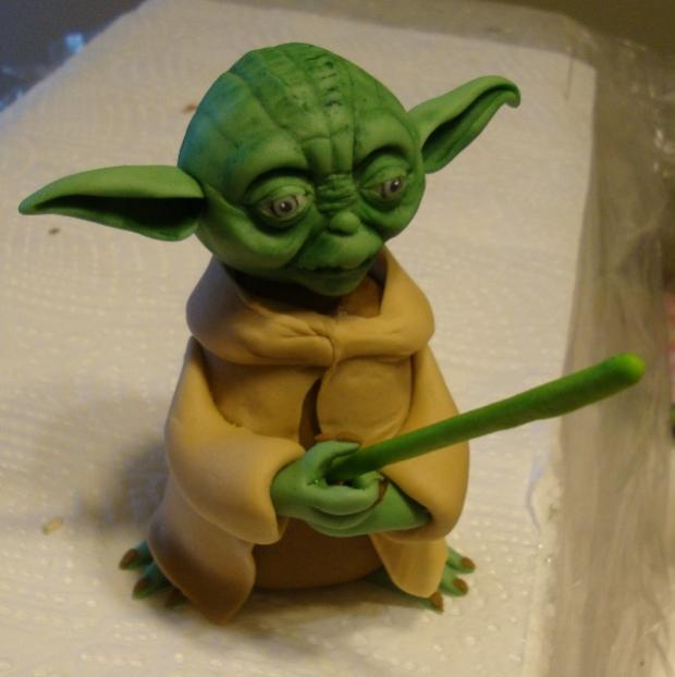 Star wars - Yoda - foto postup