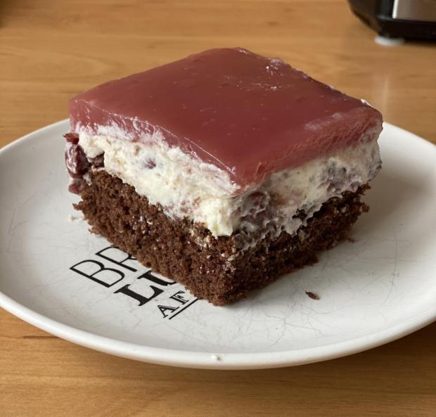 Višňovo čokoládova kocka - recept