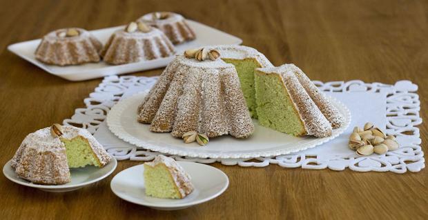 Pistáciová bábovka - recept