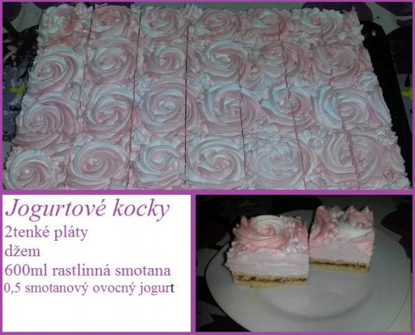 Jogurtová ruža - recept