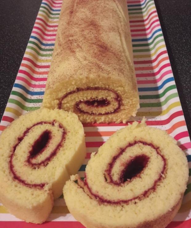 Roláda s džemom - recept