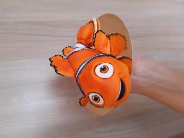 Rybička Nemo - foto postup