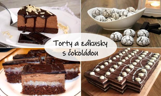 20 receptov na čokoládové koláče, torty a dezerty