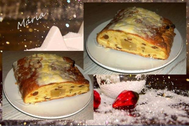 Vianočná štóla s marcipánom... - recept