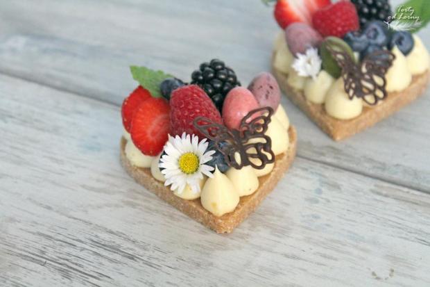 Nepečené mini cheesecakes - recept postup 1
