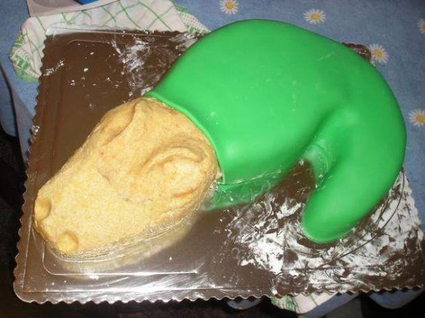 Krokodíl - 3D torta 8