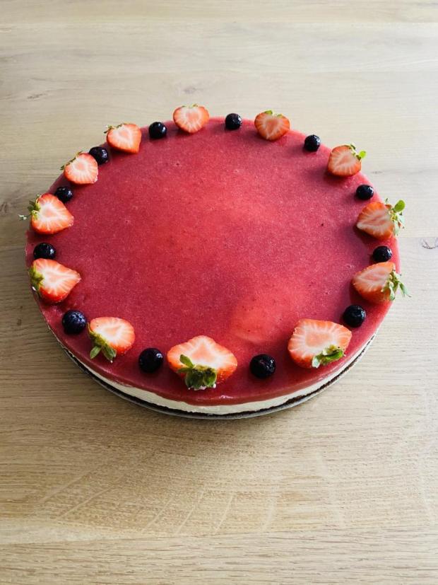 Jahodové potešenie - recept postup 1