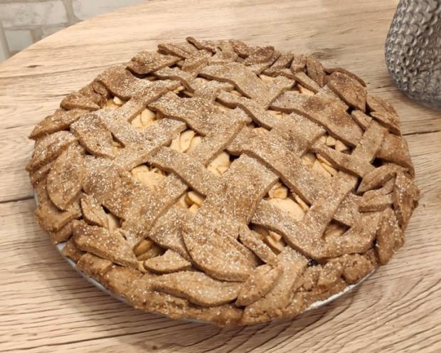 Špaldový jablkový koláč - recept
