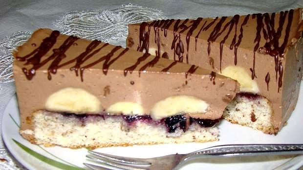 Banánová torta - recept