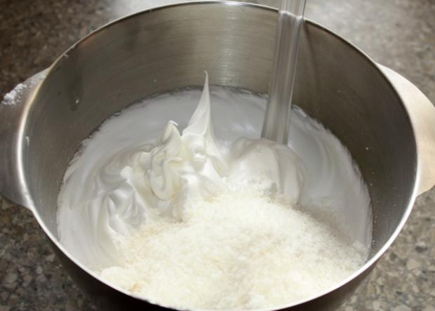 Čokoládovo kokosová torta - recept postup 1