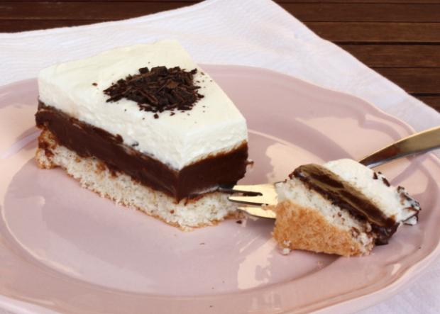 Čokoládovo kokosová torta - recept postup 17