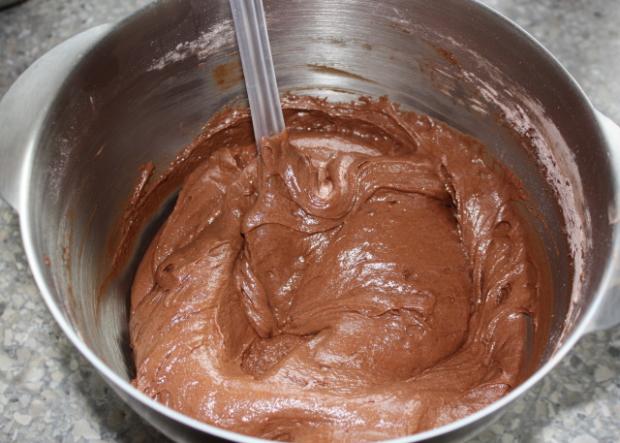 Čokoládová bábovka - recept postup 2