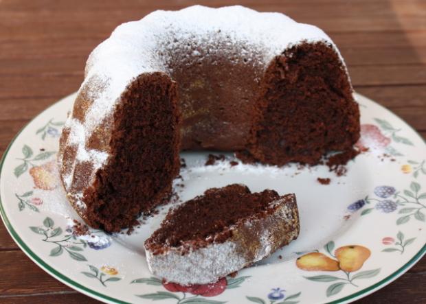 Čokoládová bábovka - recept postup 6