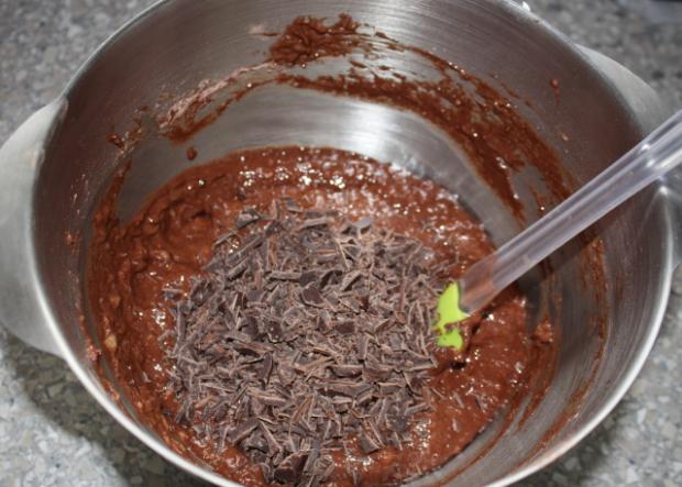 Čokoládová torta s banánmi - recept postup 5