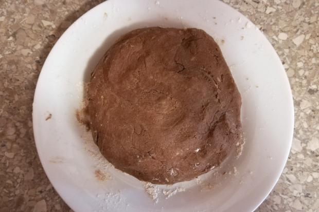 Čokoládová torta v tvare srdca - recept postup 1