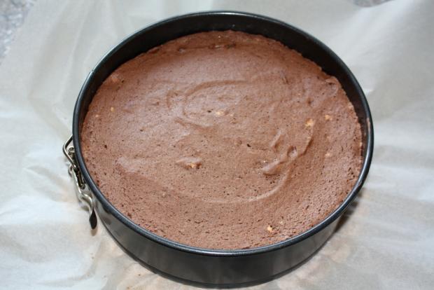 Čokoládovo jahodová torta bez múky - recept postup 3