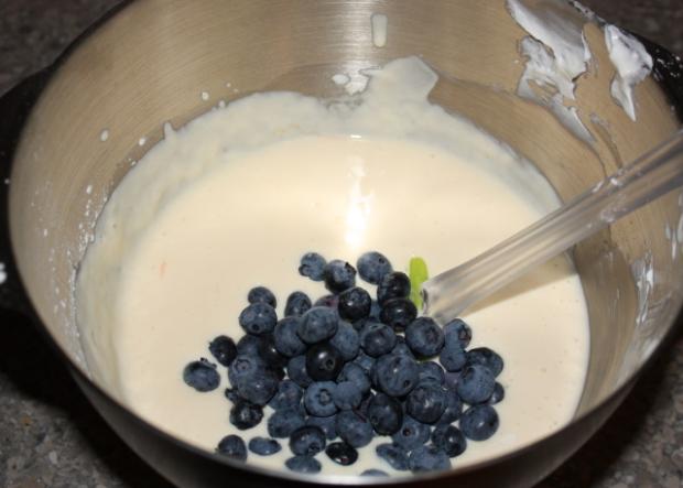Čučoriedkový cheesecake - recept postup 4