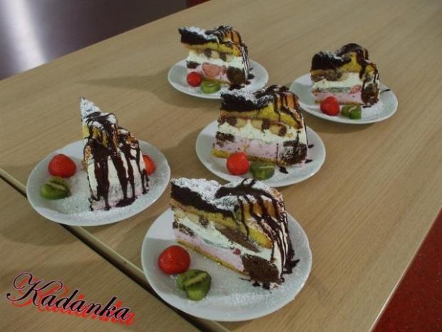 Zákusok v reze Využitie pudrového spreja - slnečnica 5