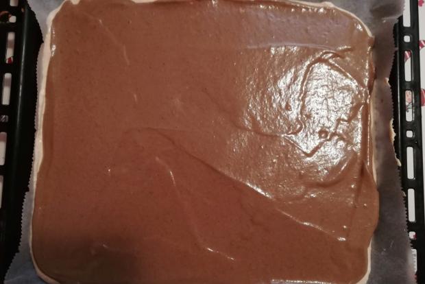 Dvojfarebná roláda - recept postup 7