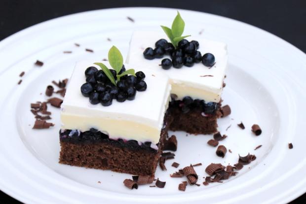 Čučoriedkový zákusok, recept