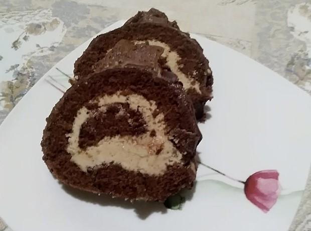 Gaštanová roláda - recept
