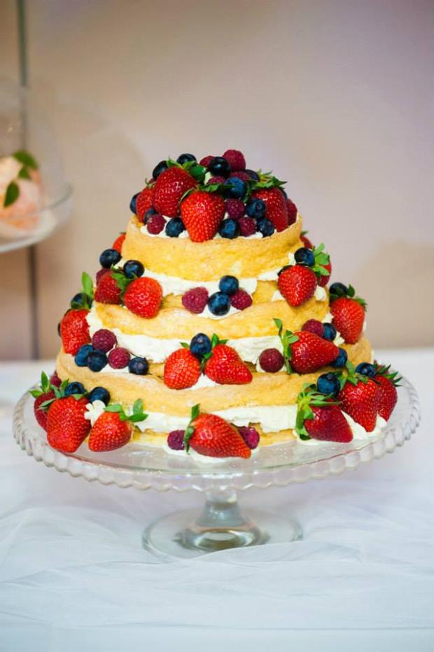 Nahá svadobná torta, Autor: jana.fekiacova