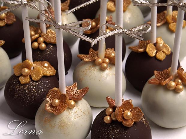 Svadobné cakes pops  Autor: Lorna