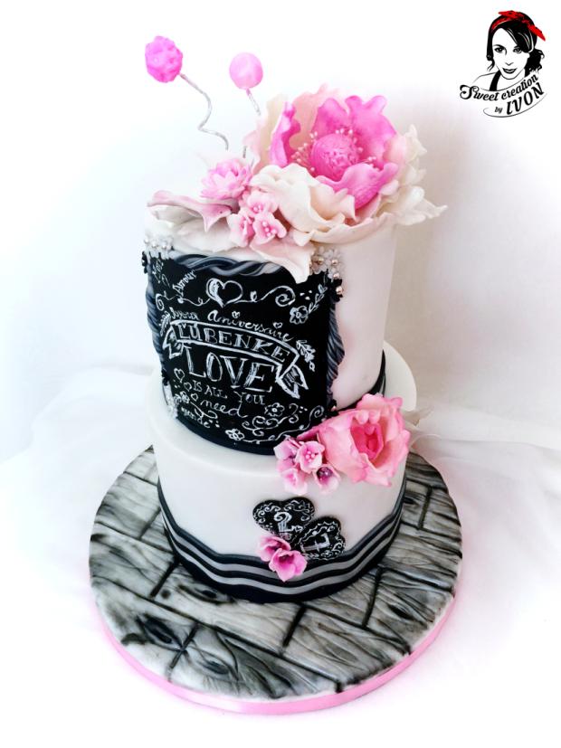 Chalkboard cake; Foto: by Ivon