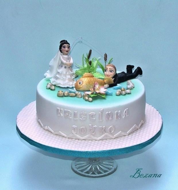 Svadobna torta pre rybára, Autor:  bezana