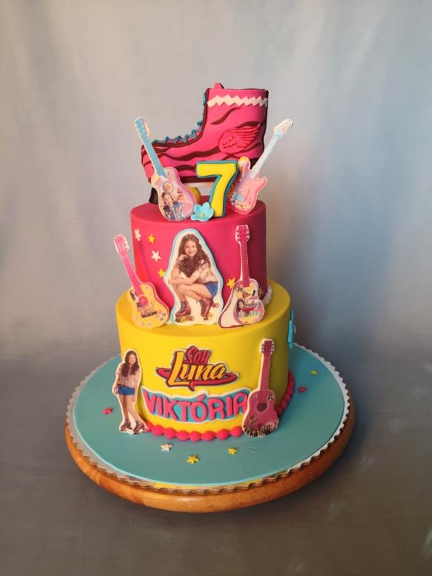 Serialova Torticka Soy Luna Torta Torty Pre Dievcata
