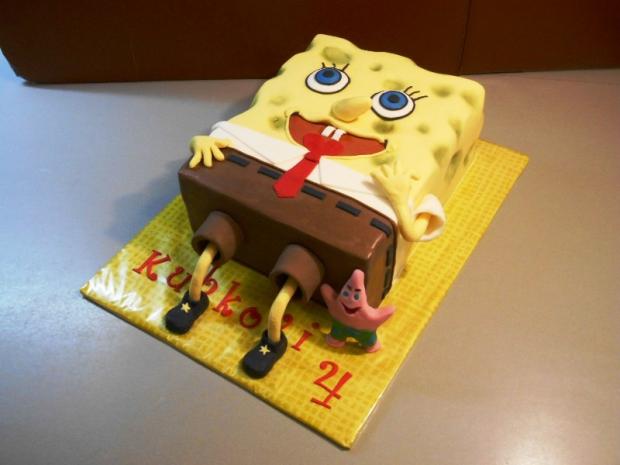 Spongebob Torta Rozpravkove Torty Tortyodmamy Sk