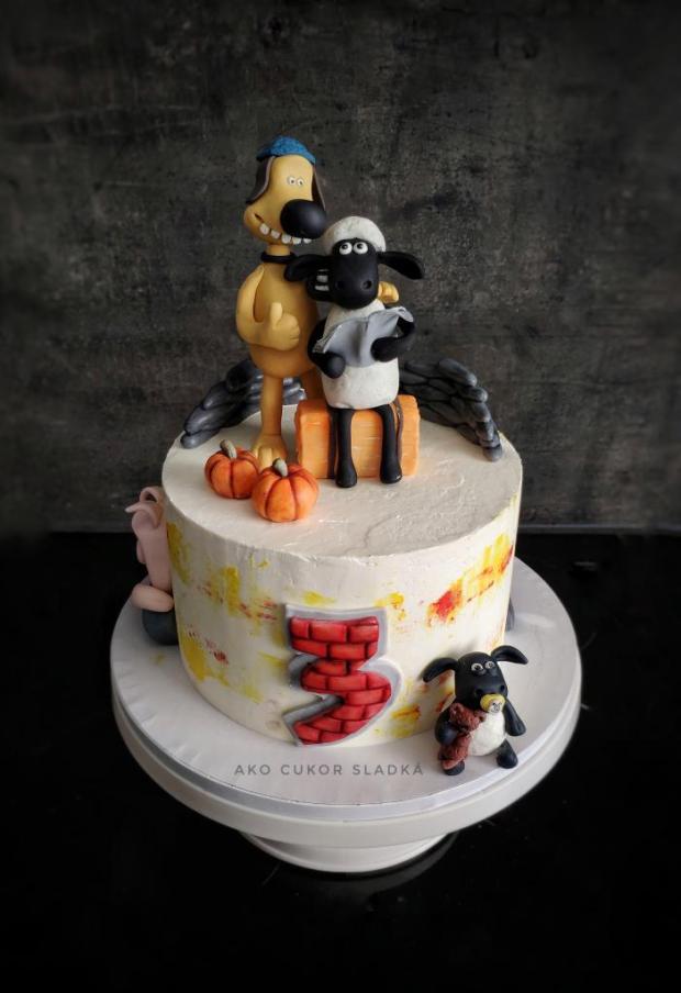 Torta ovečka shaun