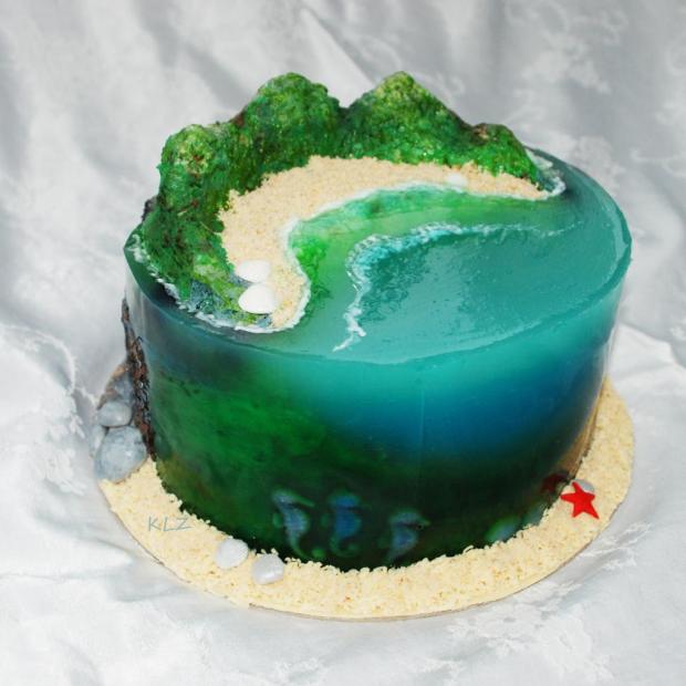 Ostrovna torta s o želé