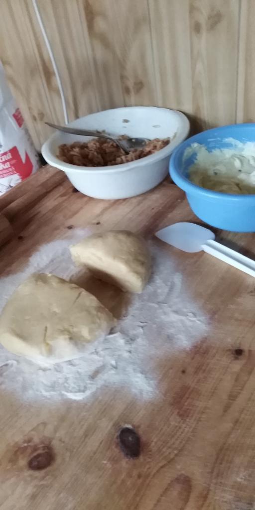 Linecký tvarohovo- jablkový koláčik. - recept postup 5
