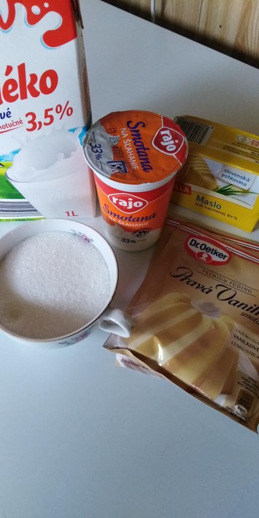 Medové rezy s piškótami - recept postup 4