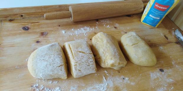 Medový francúzsky- karamelový kremeš. - recept postup 1