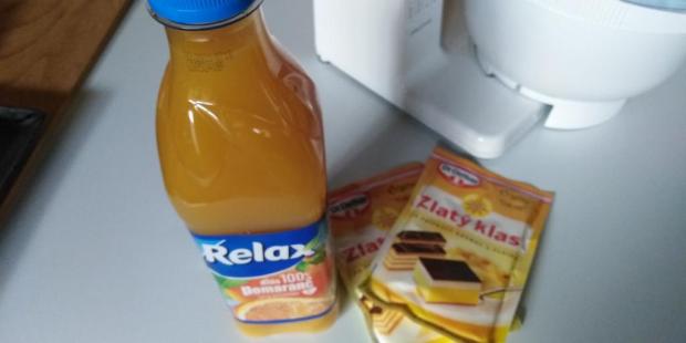 Tvarohové kocky so želatínou. - recept postup 4