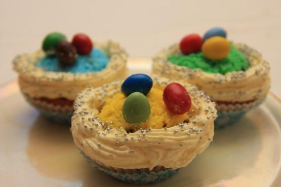 Veľkonočné kokosové cupcakes 