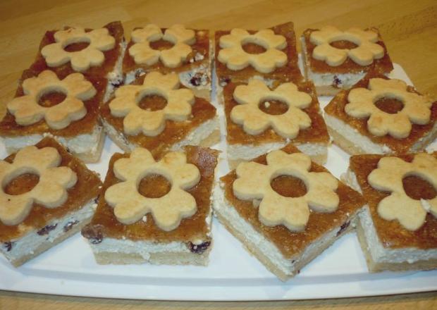 Jablkovo tvarohový koláč - recept