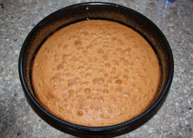 Smotanová torta s jahodami - recept postup 2