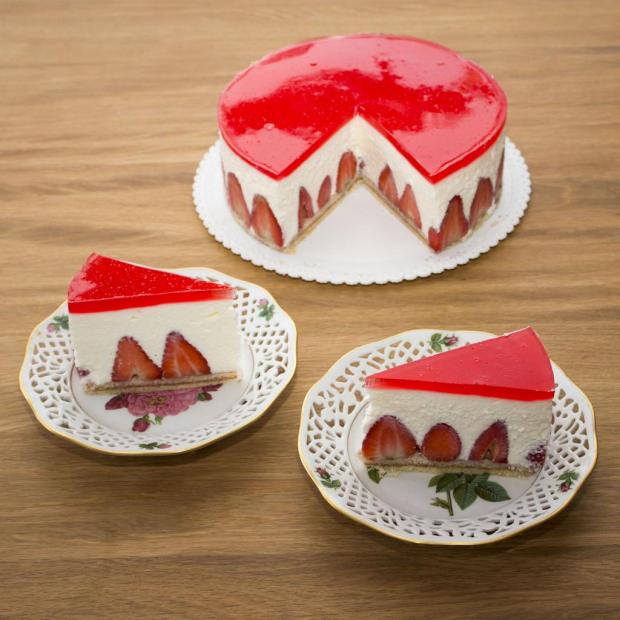 Jahodová torta so šľahačkou, recept