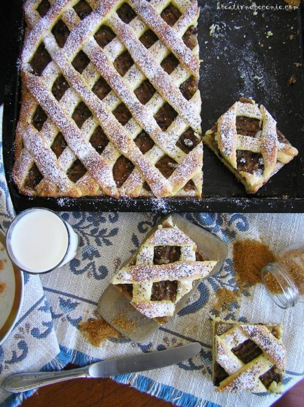 Kysnutý jablkový koláč - recept postup 2