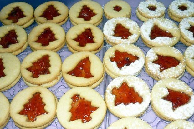 Linecké kolieska - recept