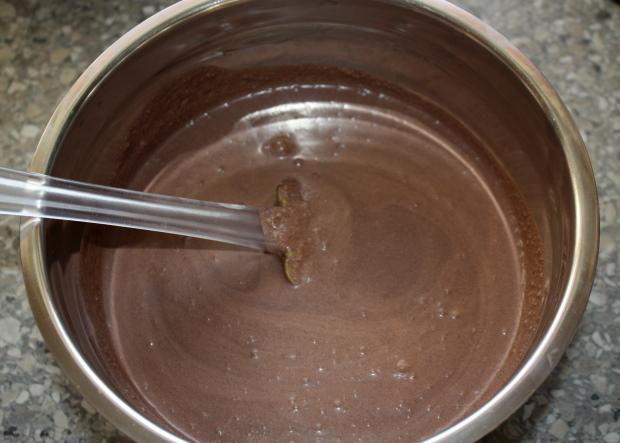 Magický čokoládový koláčik - recept postup 4