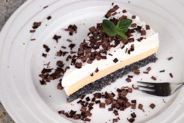 Makovo-smotanová tortička bez múky - recept